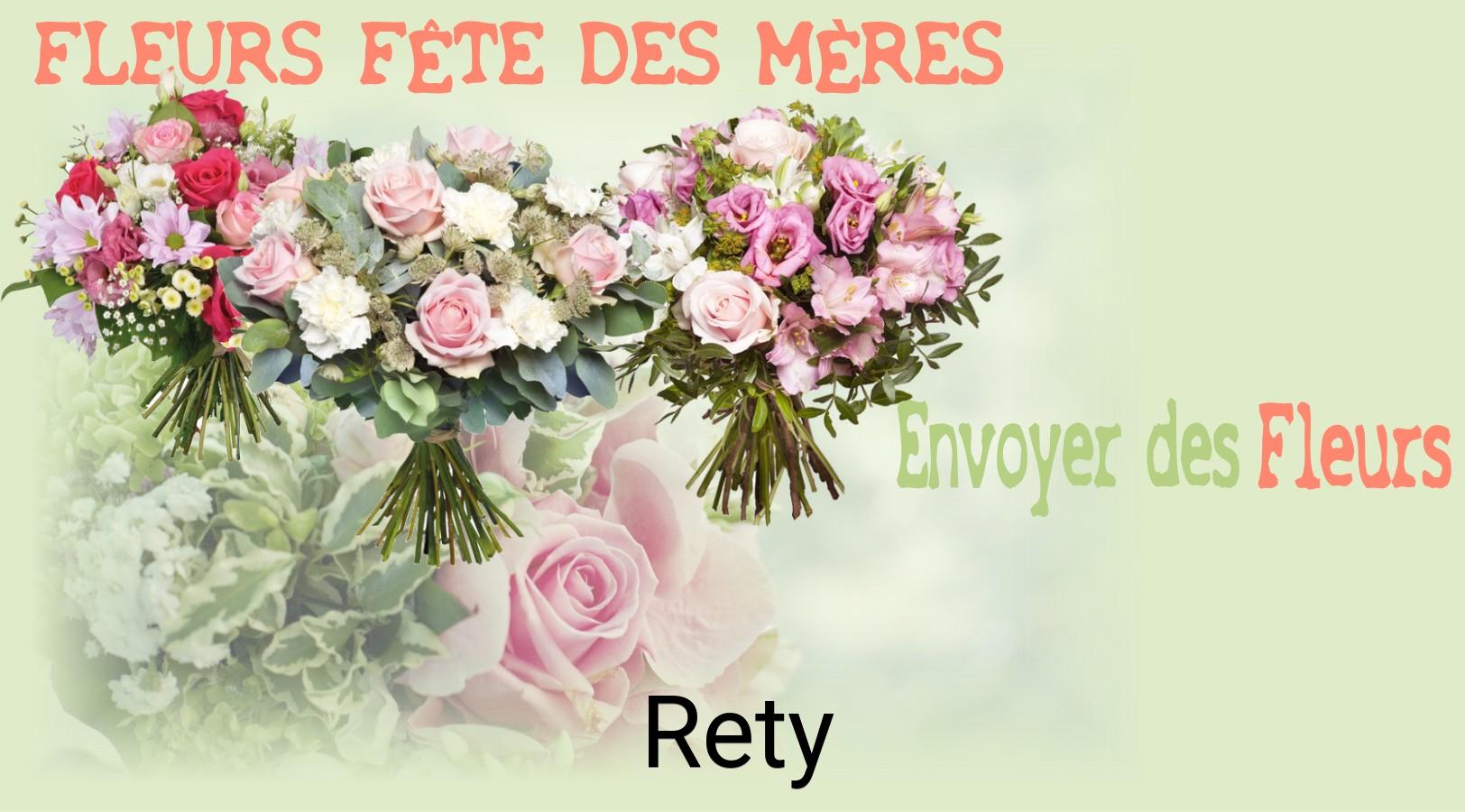 Bouquet de Fête des Mères livré à Rety